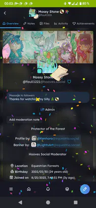 Posted media
